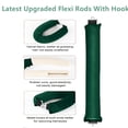 thumbnail image 4 of Seritant Heatless Curls Overnight with Satin Head Scarf, Velvet Hair Rollers for Blowout Look- Curling Rod to Sleep in, Velvet Hair Rollers with Satin Hair Scarf, 4 of 7