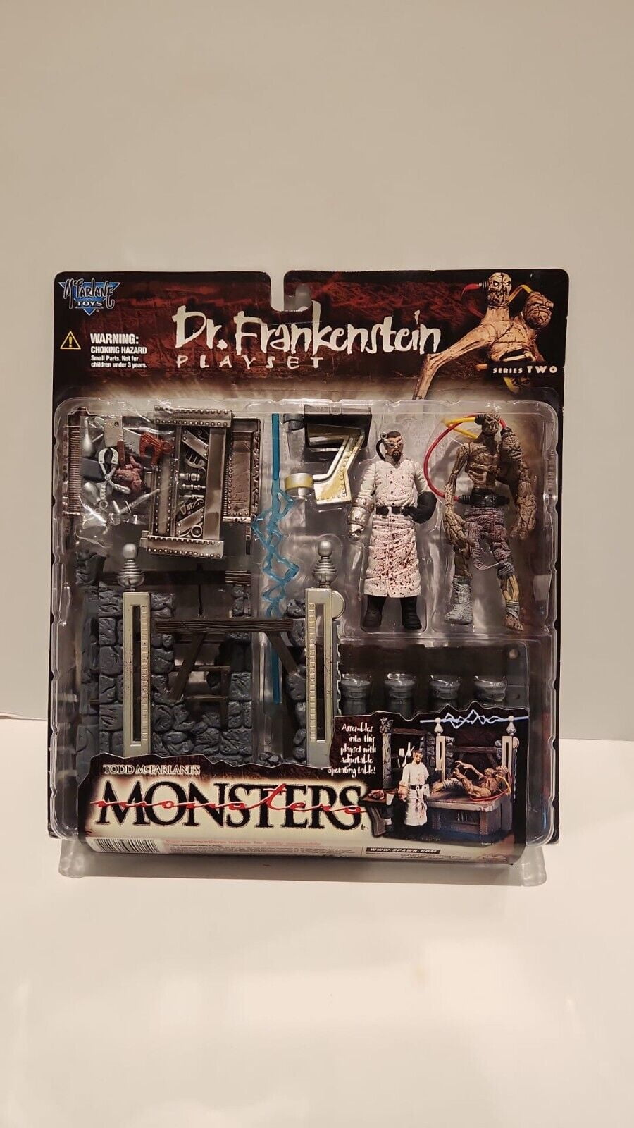 mcfarlane frankenstein playset