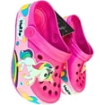 thumbnail image 5 of Loonyx Unicorn Clog Slippers for Girls, Kids Size 2, Pink, 5 of 6