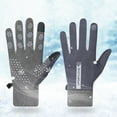 thumbnail image 2 of Winter Gloves Velvet Warm Women'S Autumn And Outdoor Driving Cold Proof Non Slip Men'S And Women'S Same Riding . Gloves, 2 of 4