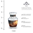 thumbnail image 2 of JAGASY Orange Butterfly Urns for Man & Women - Butterfly Decorations Small Urn for Mom - Orange Leaf Cremation Urns for Human Ashes - Keepsake Urn for Ashes Adult Male - ( 3 Inch), 2 of 7