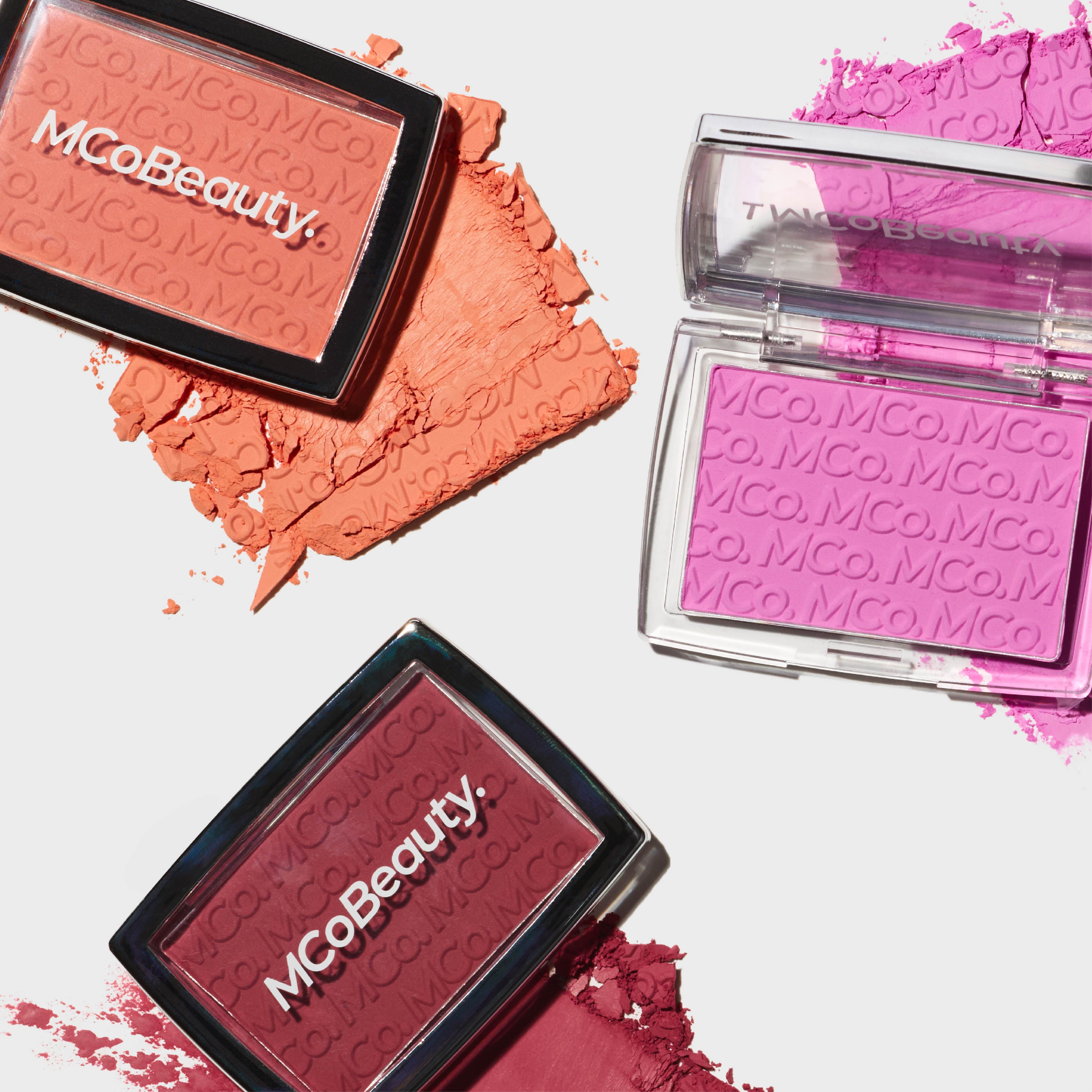 Mco Beauty Glow Up PH Powder Blush - Peach