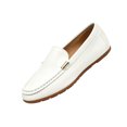 thumbnail image 3 of Willtoo Women's Casual Flat Shoes Comfortable Mom Footwear Solid Color Everyday Walking Slip On Loafers for Women, 3 of 4