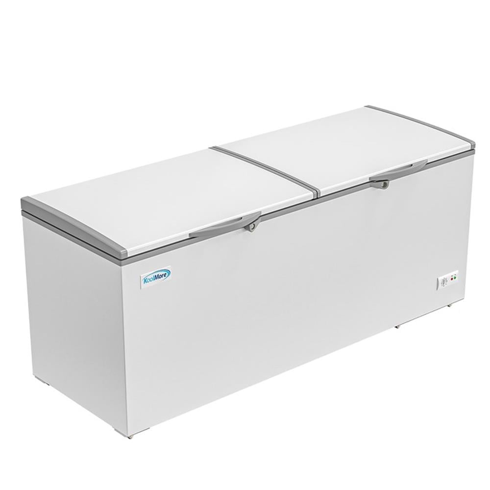 Pemberly Row Contemporary 77 in. Commercial Chest Freezer 24 cu ft.
