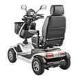 thumbnail image 2 of Merits Health Products - Silverado - 4-Wheel Full Suspension Electric Scooter - 18"W x 17"D - Silver, 2 of 4