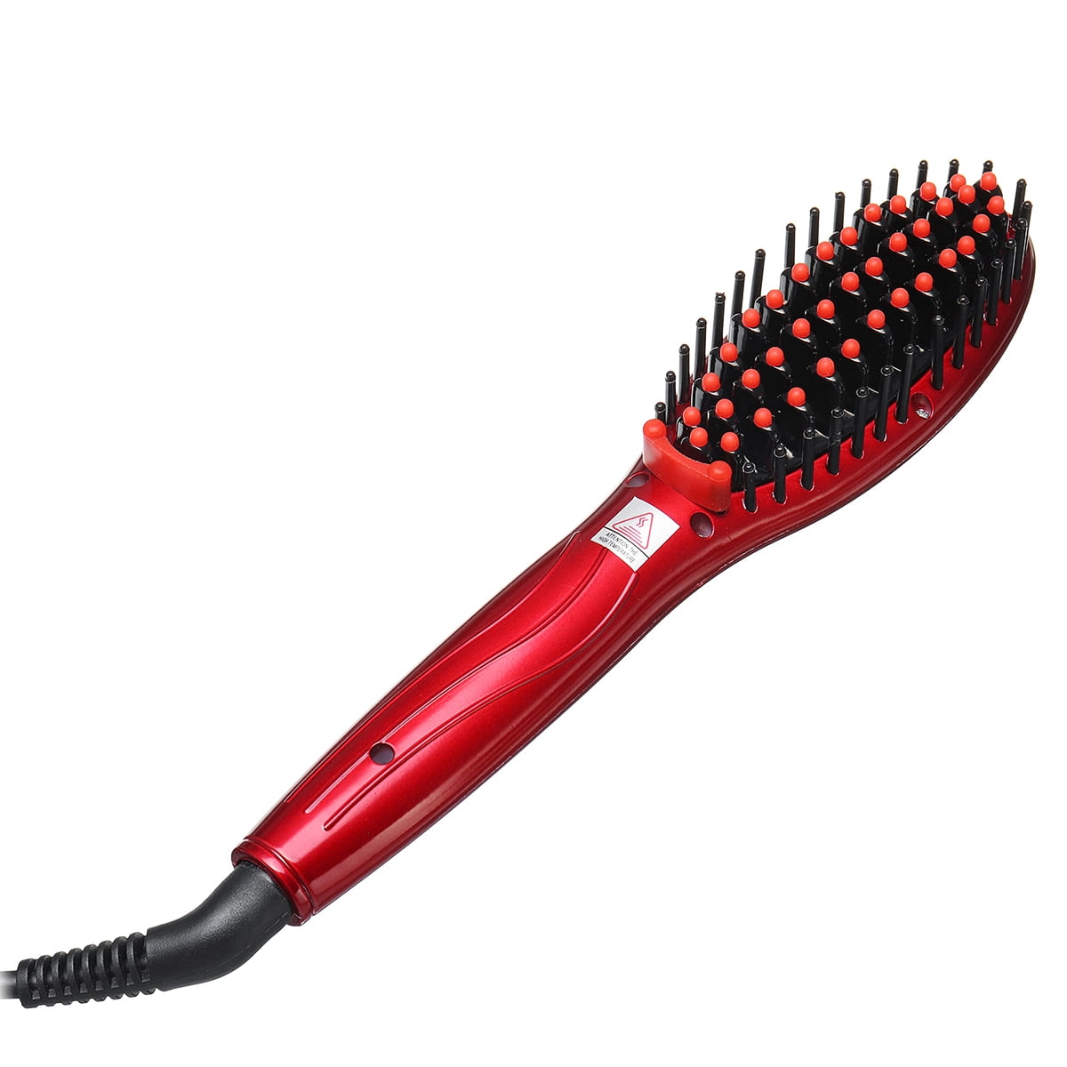 Hair Straightening Brush Hair Straightener Electric Heating Ceramic