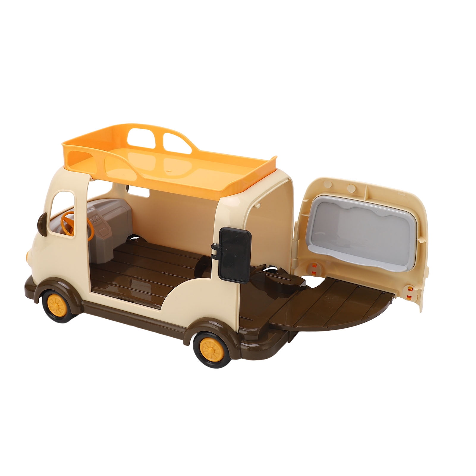 Autobús De Ciudad Con Puertas Abatibles Y Efectos De Luz Y Sonido | Juguete De Inercia En ABS Resistente Para Niños | Color Rosa