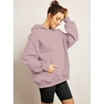 thumbnail image 3 of Womens Oversized Sweatshirts Pullover Hoodies Fleece Sweaters Long Sleeve With Pockets Winter Fall Outfits Y2k Clothes, 3 of 7