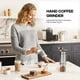 thumbnail image 3 of Molinillo de Café Manual,Molinillo de Café Manual de Acero Inoxidable con Manejar Plegable,Molinillo de Café en Grano Ajustable, 3 of 5