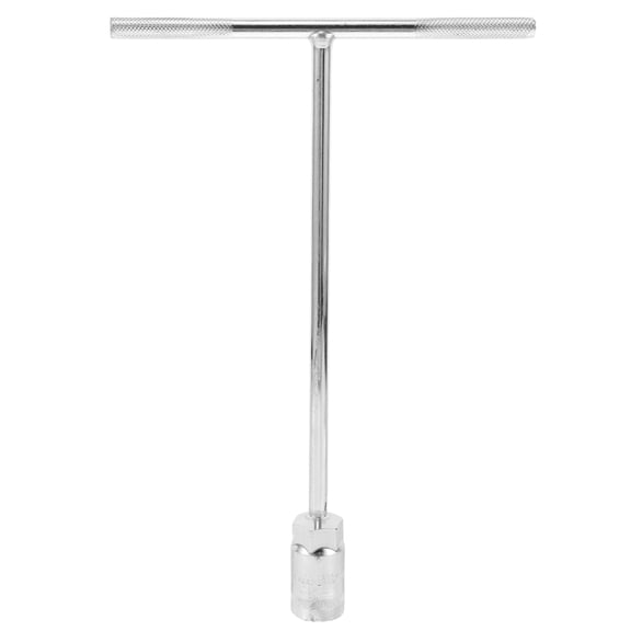 AURARMLET Plated Silver T Handle Socket Wrench Metal Durable Versatile Tool for Home Use Comfortable Grip