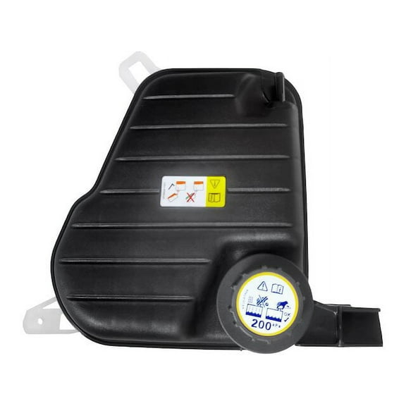 Engine Coolant Expansion Overflow Reservoir Tank - with Cap - Compatible with 2010 - 2015 Jaguar XJ 2011 2012 2013 2014
