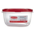 thumbnail image 2 of Rubbermaid Easyfindlid, 14 Cup, Square Plastic Food Storage Container, 2 of 7