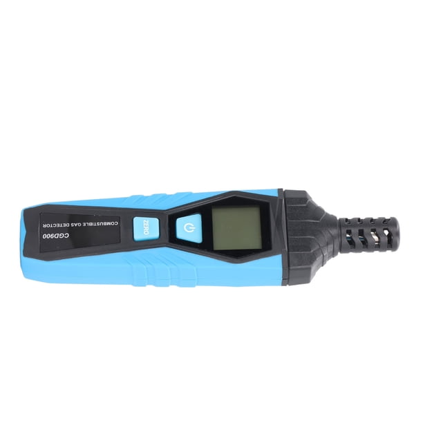 Detector De Gas Combustible, Alarma Doble Sensible Detector De Gas Natural Portátil Termómetro De Calibración Automática Para Plantas Petroleras