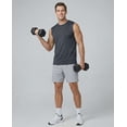 thumbnail image 6 of 5 Pack Men's Dry Fit Tank Tops Sleeveless Muscle Workout Gym Athletic Shirt, 6 of 7