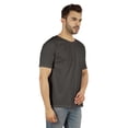 thumbnail image 2 of Inkmeso Mens Short Sleeve Solid Raglan T-shirt Cotton Casual Baseball Tee Shirt, 2 of 7