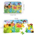 thumbnail image 3 of MeetYTOYS 60 Piece Puzzles in a Metal Box, Educational Jigsaw Puzzles Games Toys, 3 of 6