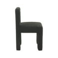 thumbnail image 4 of TOV Furniture Hazel Black Boucle Dining Chair, 4 of 8