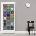 thumbnail image 7 of Armscye Hat Organizer Racks for Baseball Caps, Visible Over-The-Door Cap Organizer with 24 Clear Deep Pockets, Cap Organizer for Baseball Cap, 3 Hooks, 7 of 7