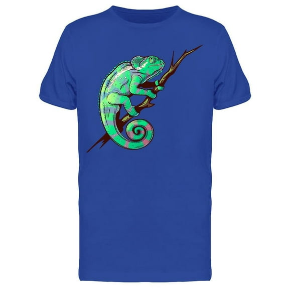 Chameleon Colored Branch T-Shirt Men -Image by Shutterstock, Male Large