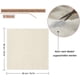 thumbnail image 4 of Pack of 6 cheesecloths, 50 x 50 cm, finely woven, grade 100, pure cotton, 4 of 5