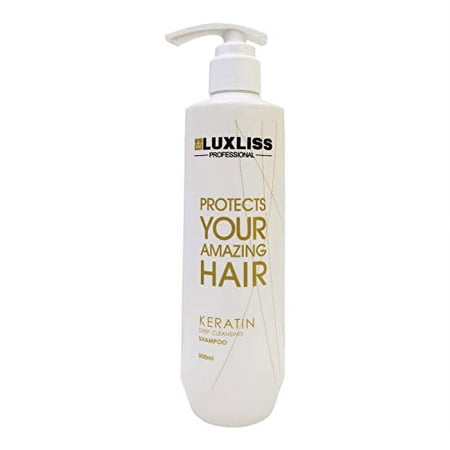 LUXLISS KERATIN DEEP CLEANSING SHAMPOO 500ML