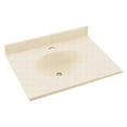 thumbnail image 2 of Swanstone 25W x 19D in. Ellipse Solid Surface Vanity Top, 2 of 2
