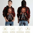 thumbnail image 6 of Chucky Unisex Sweatshirts Fashion Sweater for Men Women Pullover Hoodie Graphic Print Activewear Jacket Tops 6XL, 6 of 6