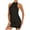 Black, variant on Tqyyweavej Womens Bathing Suit Halter Coverups Dresses Sleeveless Sheer Swim Coverup Solid Color Slim Cover Ups for Swimwear Women