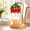 Strawberry color, variant on Funistree Candle Warmer Lamp with Timer, Adjustable Height Electric Candle Lamp with 2×50W GU10 Bulbs, Gifts for Women Mom Friend, Home Decor