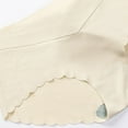 thumbnail image 7 of biudgviw No Show Briefs for Women Soft Mid Rise Seamless Underwear Breathable Stretch Scalloped Full Coverage Panties, 7 of 7