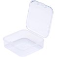 thumbnail image 2 of 6 cajas organizadoras de plástico para guardar cuentas, con tapa abatible. Estuche pequeño de plástico, mini cajas cuadradas para manualidades y arte., 2 of 4