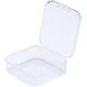 thumbnail image 2 of 6 cajas organizadoras de plástico para guardar cuentas, con tapa abatible. Estuche pequeño de plástico, mini cajas cuadradas para manualidades y arte., 2 of 4