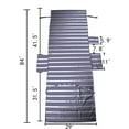 thumbnail image 4 of Dpityserensio Stripe Beach Chair Cover Printed Beach Towel Lounge Chair Cover Wrinkle-free and Non-slip 84.6"X29.5", 4 of 6