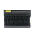 thumbnail image 4 of Fast Intelligent Charger 10-Slot Intelligent Battery Charger Dual Color Indicator for 26650 18650 16340 14500 17500 3.7V Li-Ion Cell, 4 of 4
