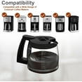 thumbnail image 4 of 14-Cup Glass Carafe Replacement for Cuisinart Coffee Maker Models DCC-2200RC | Model# DCC-2200RC, 4 of 6