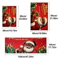 thumbnail image 4 of YIMEIS Merry Christmas Kitchen Decor Set of 2 Christmas Fall Kitchen Rugs, Xmas Decorative Farmhouse Floor Mats for Home Kitchen Dining Room Decorations - 16''*24'' and 17''*47'' inch, 4 of 10