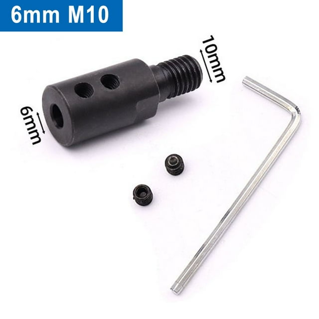 M10 Adapter Saw Blade Connecting Rod Shaft Angle Saw Grinder Coupling 5-14Mm