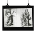 thumbnail image 2 of Print: Reproduction Of Print Showing: Madonna And Archangel Gabriel, circa, 2 of 4