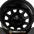 thumbnail image 5 of 15x10 Black Rock Steel Type D Window Matte Black Wheel 5x5.5 (-38mm), 5 of 5