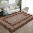 thumbnail image 1 of TROPOW Washable Area Rugs Modern Braided Print Rug Washable Rug Soft Bedroom Rug Non-Slip Non-Shedding Floor Carpet Low Pile Foldable Thin Rug for Dining Room Home Office Nursery, 1 of 9