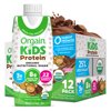 Orgain Organic Kids Nutritional Shake, 22 Vitamins & Minerals, Chocolate, 12ct