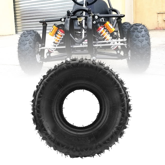 ATV Wheel Tire, Go Kart Tyre Excellent Grip Explosion Proof 19x7-8 Tires Anti Slip Enhanced Traction Anti Aging for Cart
