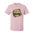 thumbnail image 3 of Softball Mom Animal Print Girl Sports Men's Graphic T-Shirt, Light Pink, Small, 3 of 5