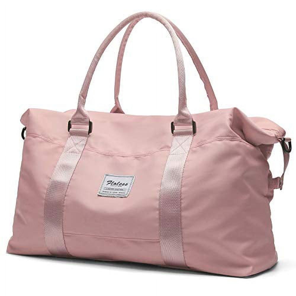 Travel Duffel Bag, Sports Tote Gym Bag, Shoulder Weekender Overnight Bag for Women - image 2 of 3