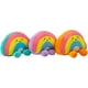 thumbnail image 1 of Set de 12 Piezas Llavero Arcoíris de peluche 12 cm, 1 of 4