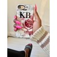 thumbnail image 2 of Personalised Floral Rose Initials iPhone 16 Pro Max Case,iPhone 16, 2 of 5