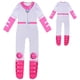 thumbnail image 3 of Super Mario Bros niños niñas princesa melocotón mono disfraz princesa Halloween fiesta Cosplay disfraz con guantes máscara conjunto, 3 of 5