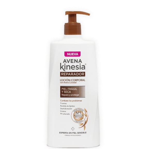 Avena Kinesia Repairing Body Lotion 400ml, Dry and Fragile Skin, Unisex