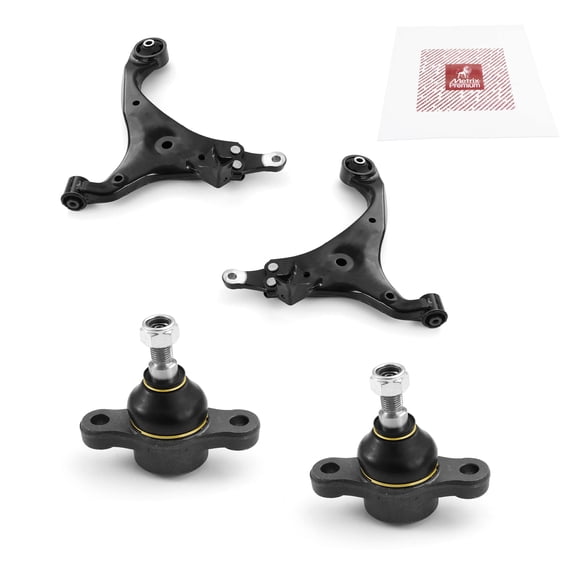 Metrix Premium Chassis Parts - 4 PC Front Lower Control Arm Front Lower Ball Joint Kit Fits 06 Kia Magentis, 06 Kia Optima