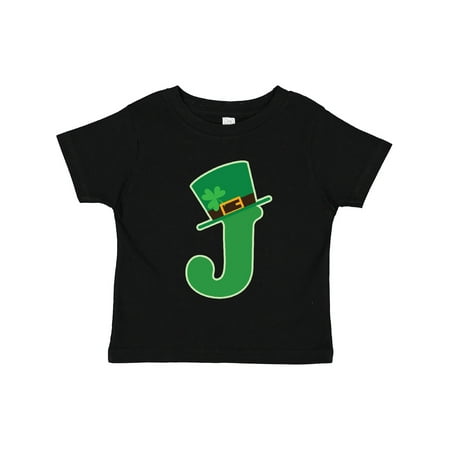 

Inktastic Irish St Patricks Day Letter J Monogram Gift Toddler Boy or Toddler Girl T-Shirt